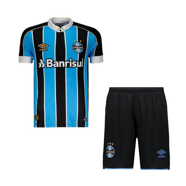 Camiseta Grêmio Primera equipo Niño 2019-20 Azul Negro